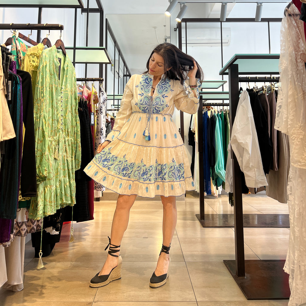 The Calypso Boho Dress-Dress-Secret Closet