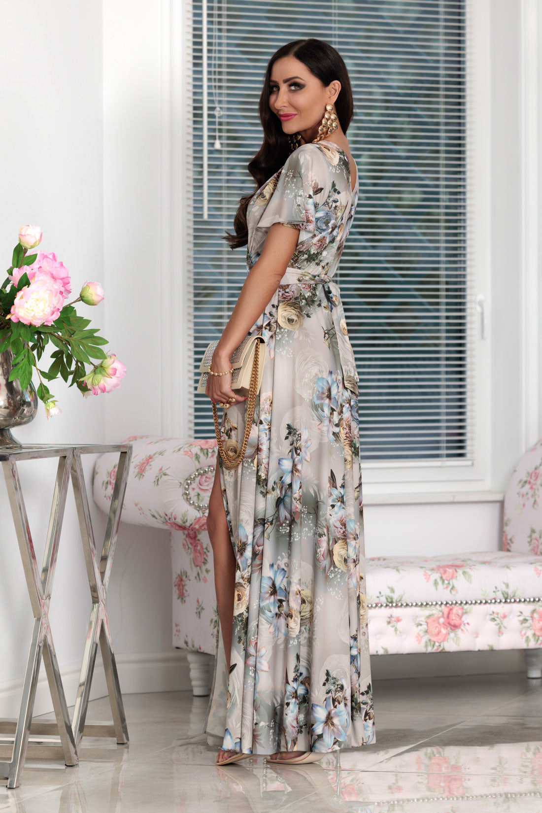 BELLA Maxi Floral Dress-Dress-Secret Closet