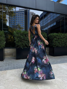 Floral Donna Maxi Dress-Dress-Secret Closet
