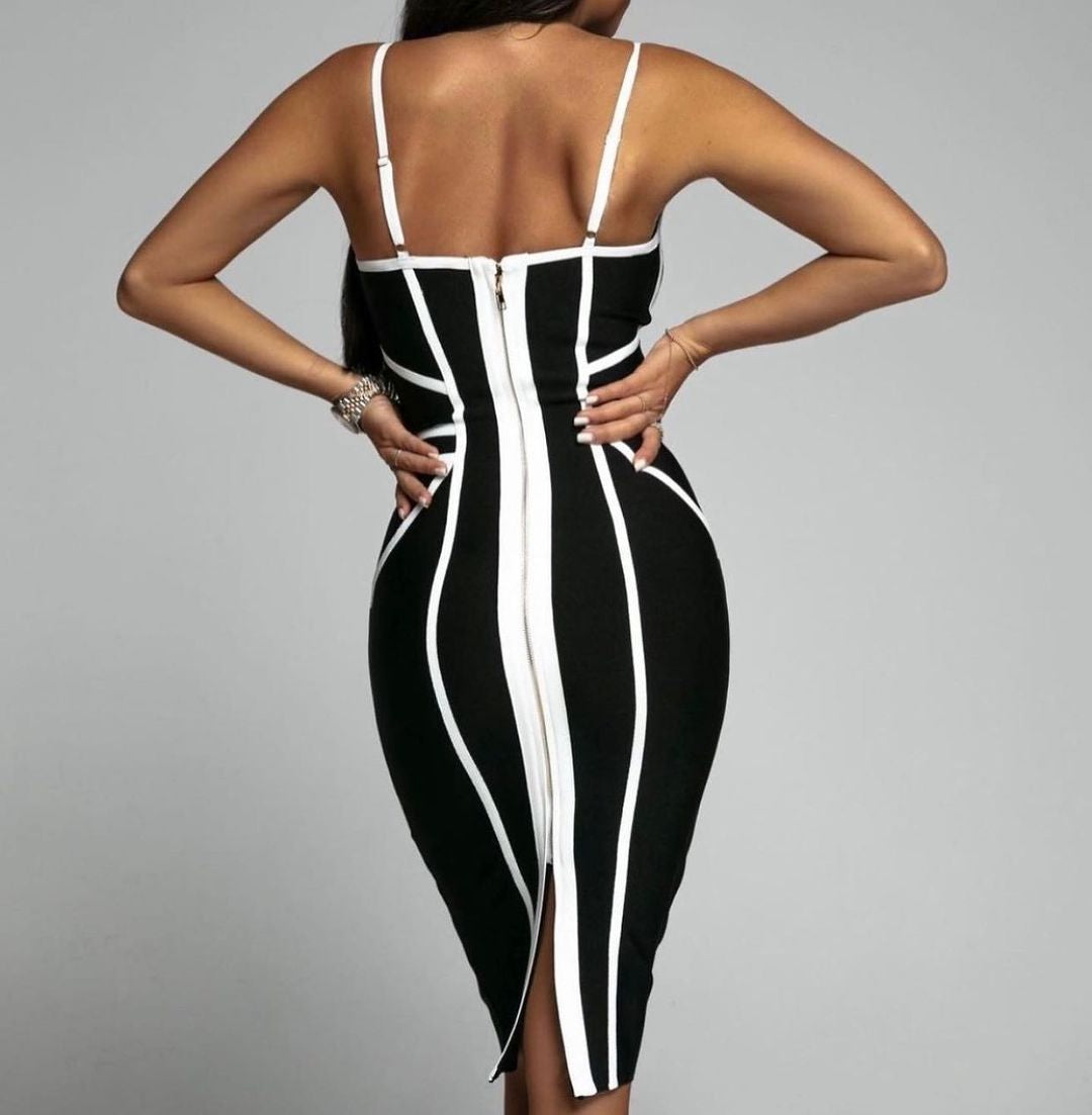 Elegant Bandage Dress-Dresses-Secret Closet