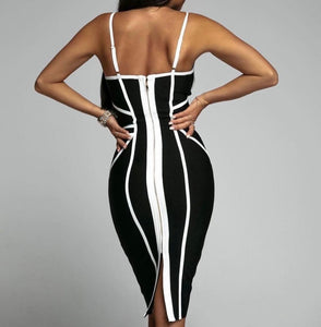 Elegant Bandage Dress-Dresses-Secret Closet