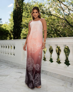 Isolde Open Back Maxi Dress-Dress-Secret Closet