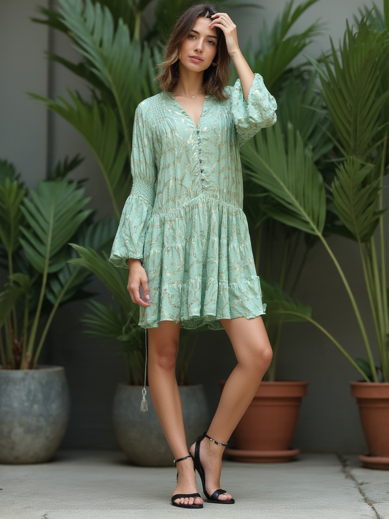 Isolde Flowy Dress-Dress-Secret Closet
