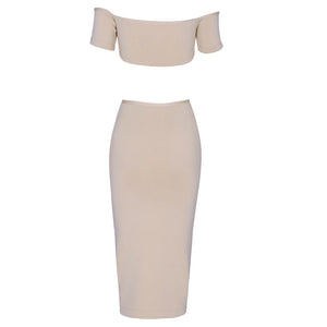 Miss Baileys Strapless Bandage Dress-Dresses-Secret Closet