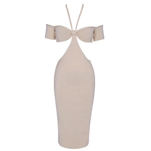 Miss Baileys Strapless Bandage Dress-Dresses-Secret Closet