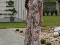 BELLA Maxi Floral Dress