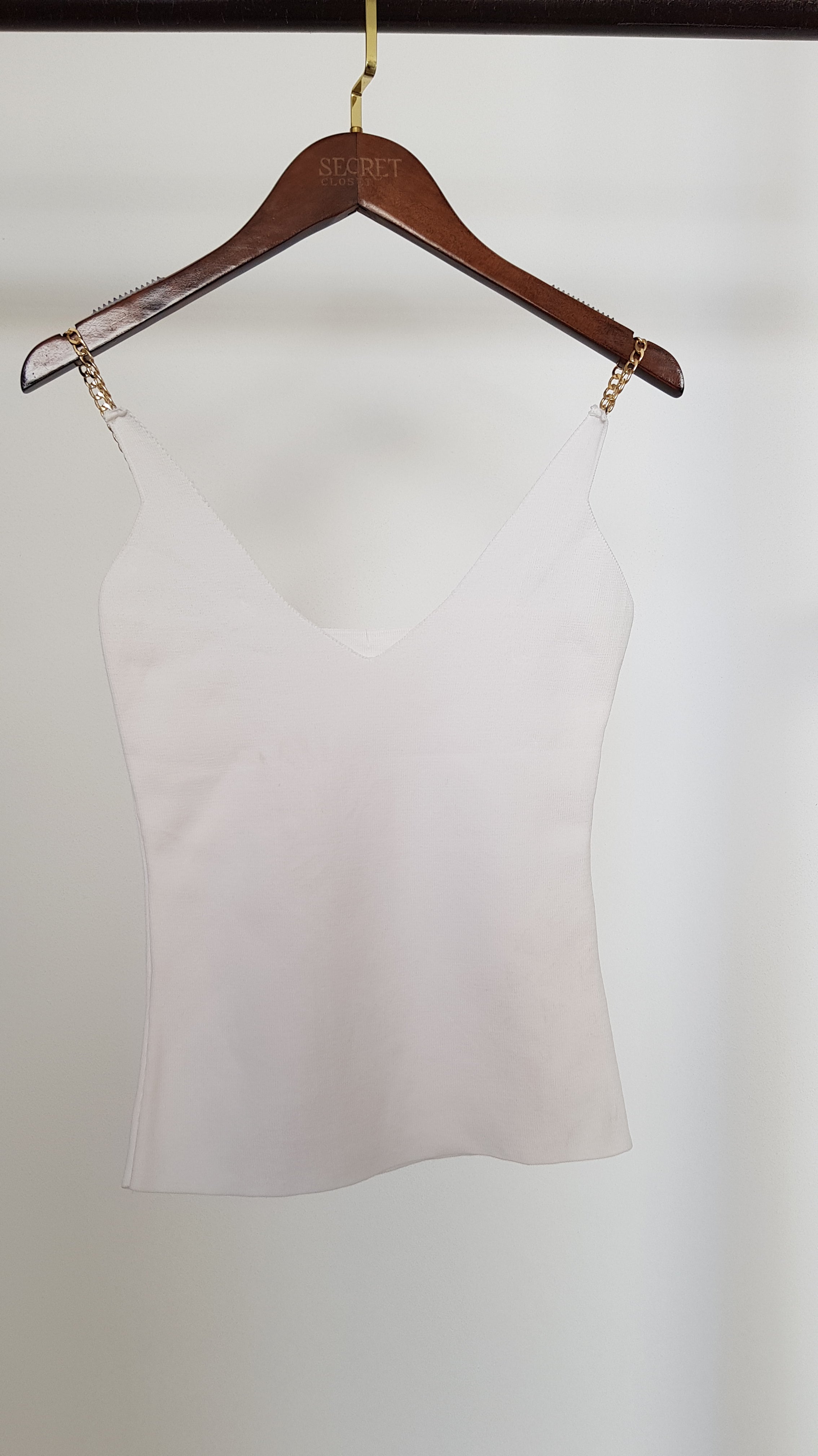 Sally Chain Strap Top-Top-Secret Closet