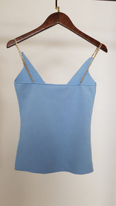 Sally Chain Strap Top-Top-Secret Closet