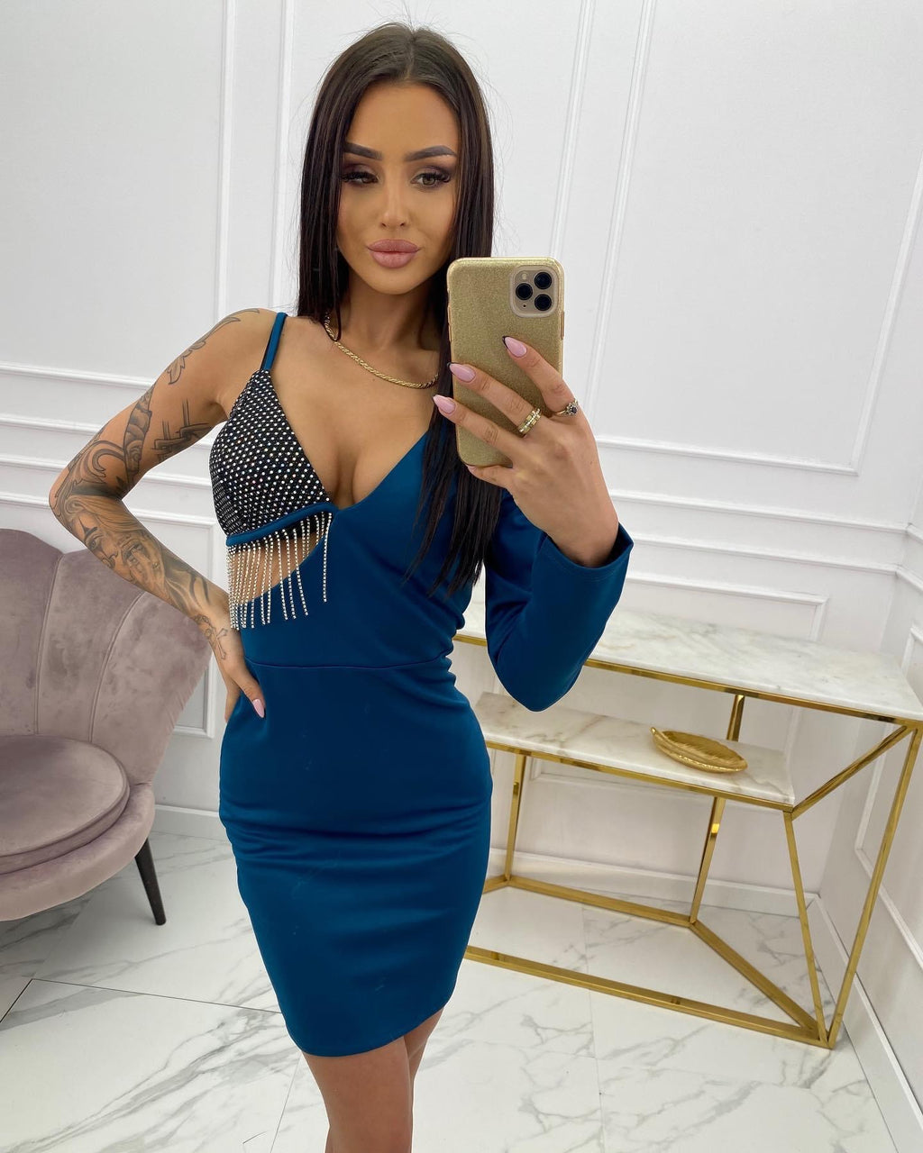 Miss Zoya Mini Bodycon Dress-Dress-Secret Closet
