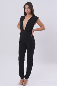 Bodycon Jumpsuit-Jumpsuits-Secret Closet