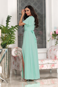 BELLA Maxi Glitter Evening Dress-Dress-Secret Closet