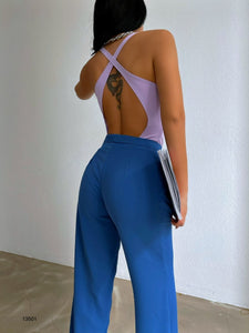 Sleeveless Bodysuit-Top-Secret Closet