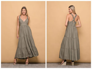 Kai Sleeveless Maxi Dress-Dress-Secret Closet