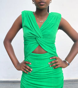 Mini Color Block Bodycon Dress-Dresses-Secret Closet