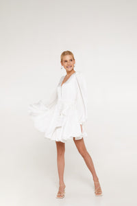 Miss Egoista Satin Dress-Dress-Secret Closet