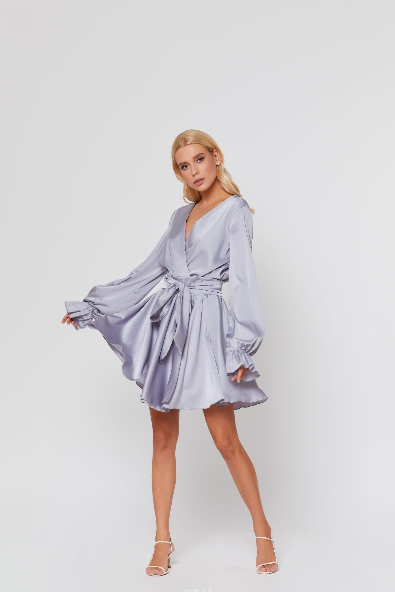 Miss Darya Mini Satin Dress-Dress-Secret Closet