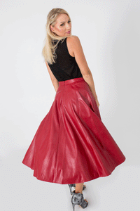 High Turtleneck Fine-Knit Sleeveless Top-Tops-Secret Closet