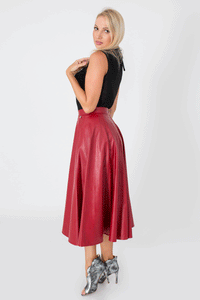 High Turtleneck Fine-Knit Sleeveless Top-Tops-Secret Closet