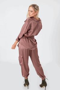 Front Pocket Oversized Shirt