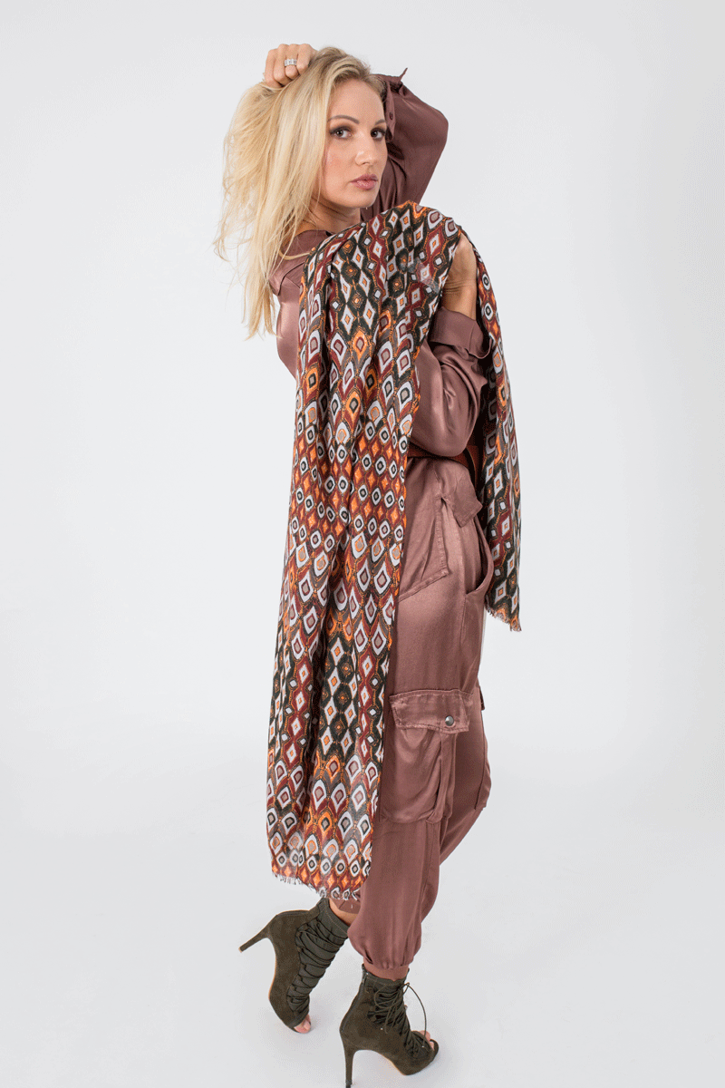 Front Pocket Oversized Shirt