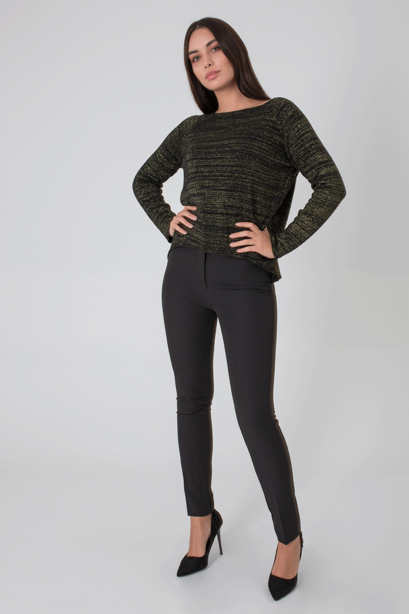 Loose Fit Knitted Top-Tops-Secret Closet