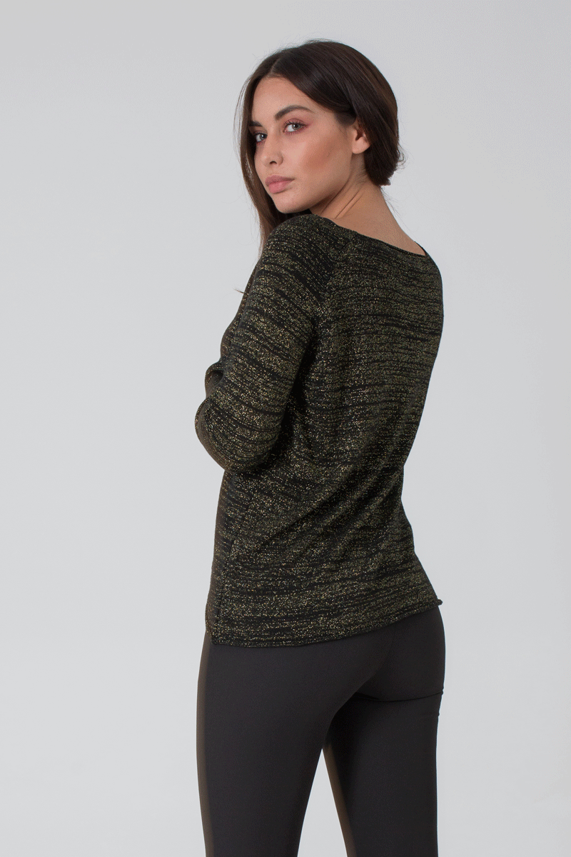 Loose Fit Knitted Top-Tops-Secret Closet