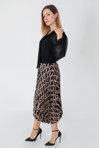 Tie-Neck Blouse-Tops-Secret Closet