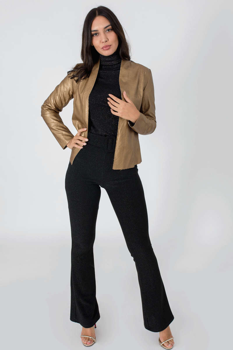 Lurex Violet Pants-Pants-Secret Closet