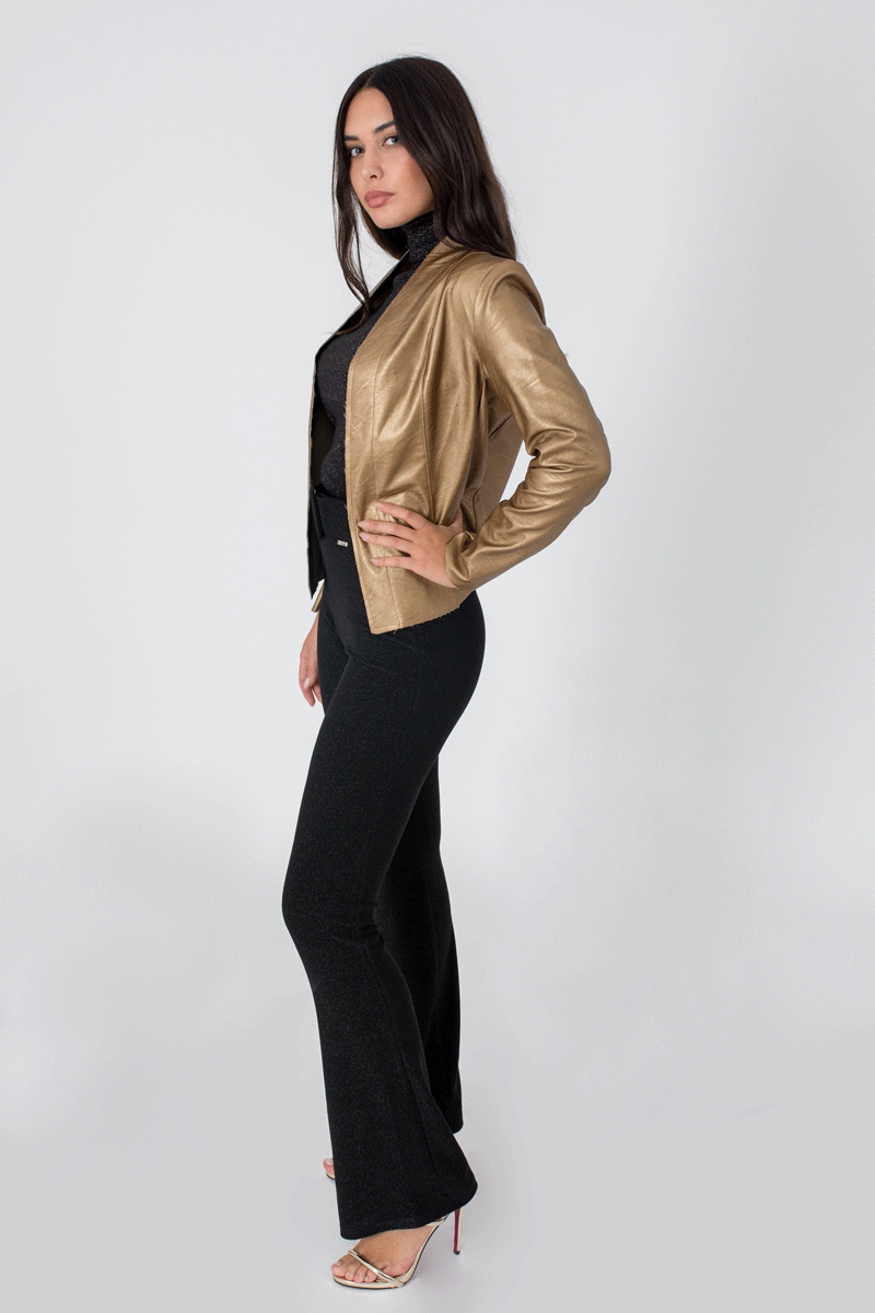 Lurex Violet Pants-Pants-Secret Closet