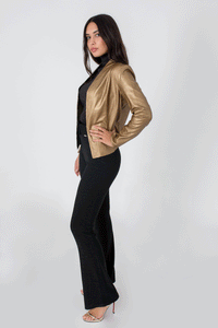 Lurex Violet Pants-Pants-Secret Closet